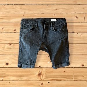 ALL SAINTS Cigarette Skinny Shorts